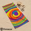 Swirl Rainbow Wave Soft Portable Travel Towel Unisex Ultra Lightweight Microfiber Oversized Sand Free Quick Dry Beach Towel