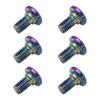 Rear Brake Disc Bolt Screws For Kawasaki KX125 250 KX250F 450F KX250X 450X 2003-2023