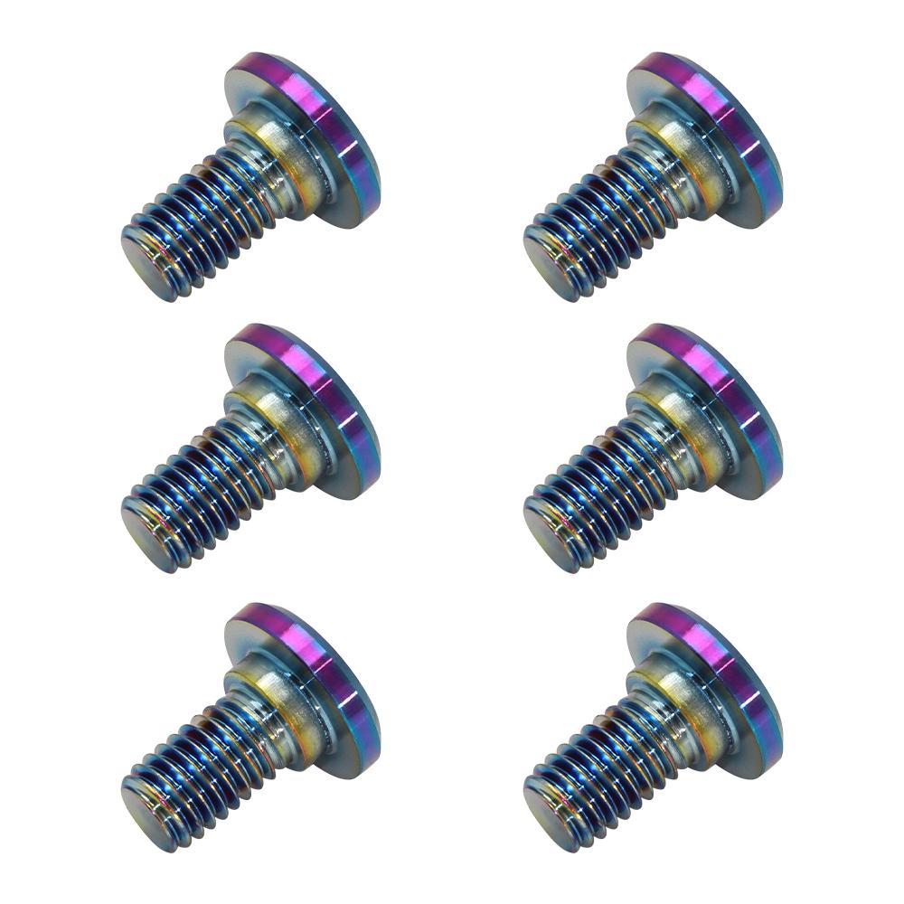 Rear Brake Disc Bolt Screws For Kawasaki KX125 250 KX250F 450F KX250X 450X 2003-2023