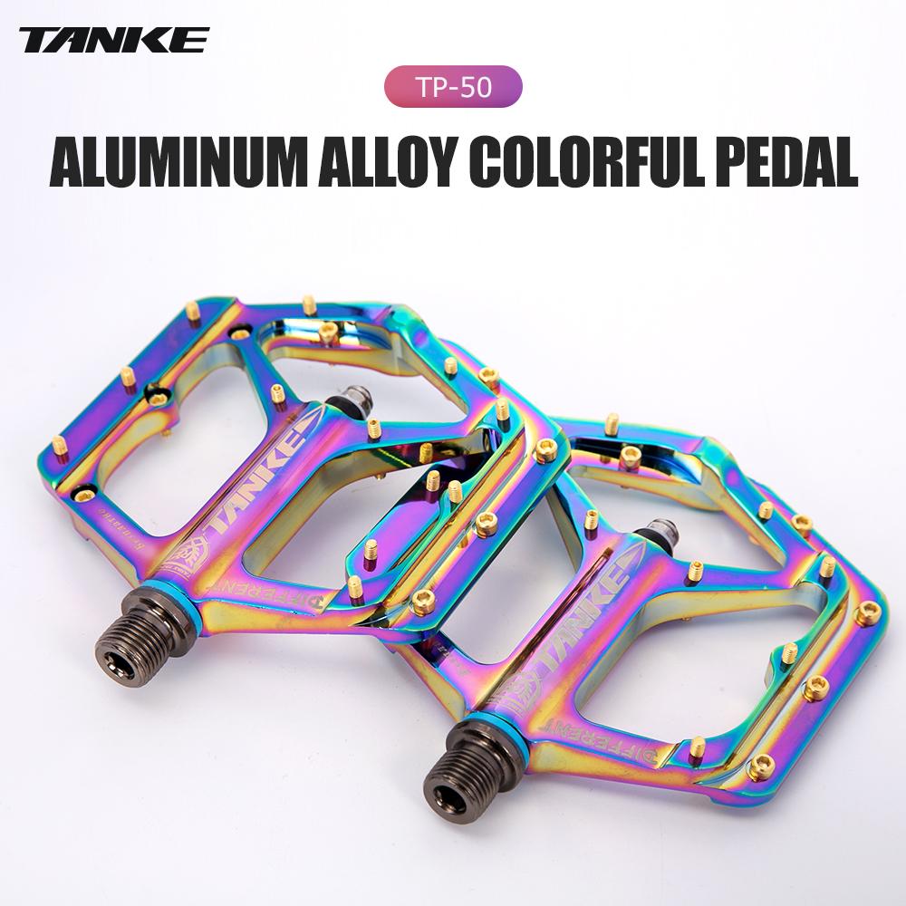 TANKE TP-50 Pedals Sepeda MTB Aluminum Alloy Non-slip Bicycle Pedal Bicycle Pedal Bicycle pedal