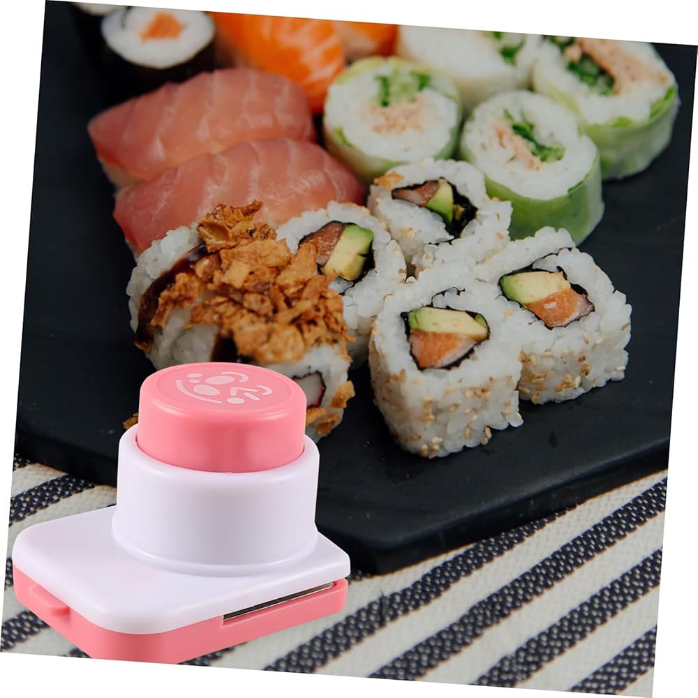 YIBOOOM Nori Onigiri Nori Easy to Perfect Size for Finger Bento Box Character Shape Kitchen Supplies Punch, Pin, Shape, Cutter, Use, Food, Accessory,