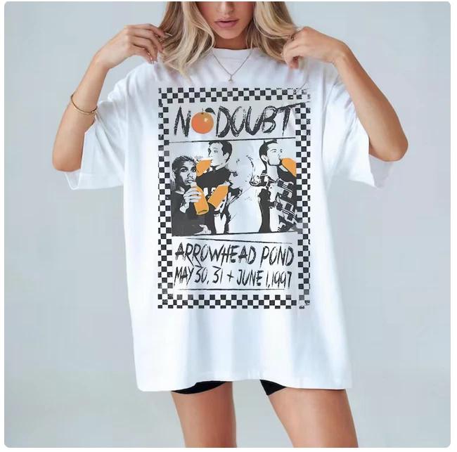 No Doubt Shirt, Vintage Rock Band Tee, Classic Music Graphic T-Shirt. S