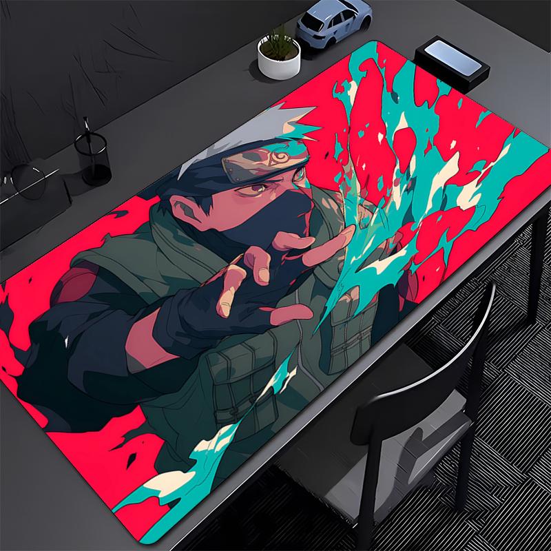 Gaming Mouse Pad NARUTO Hatake Kakashi Office Carpet Mouse Mats Gamer Rug Desk Accessories Computer Table Pads PC Anime Mousepad
