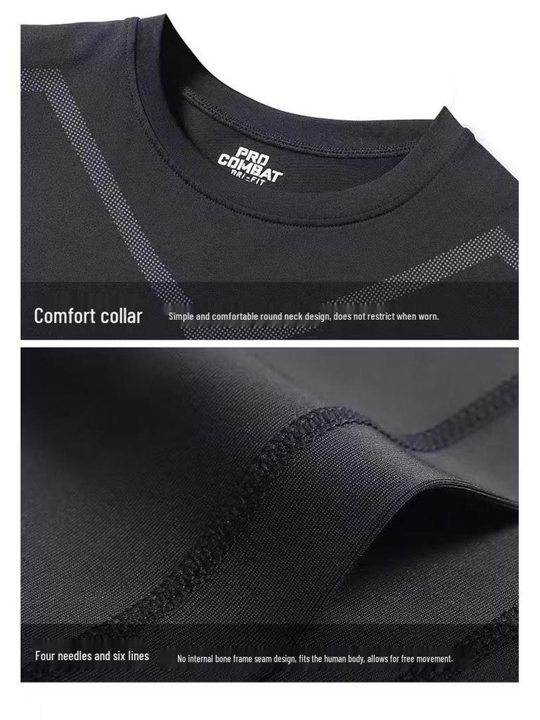 Men's Thermal Fleece Base Layer Set - Winter Velvet Running Sportswear