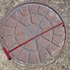 Long Handle Manhole Cover Lifter Heavy Duty Pull Hook Utility Tool for Opening Moving Covers In Construction Maintenance
