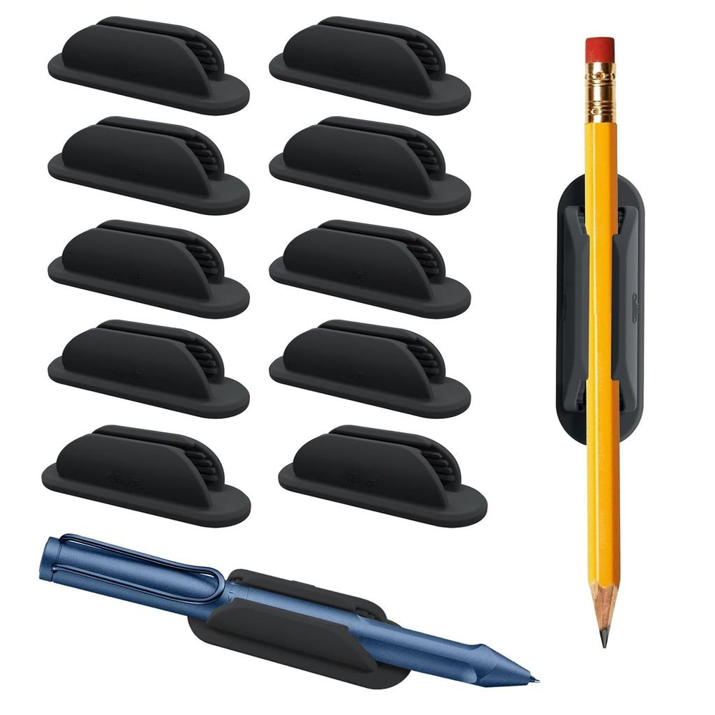 Desk Organizer Anti-Lost Adhesive Holder Pencil Holder Adhesive Stationery Organizer For Home Teacher Student
