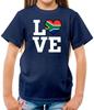 Love South Africa Flag - Kids T-Shirt - African Cape Town Country Live Capital
