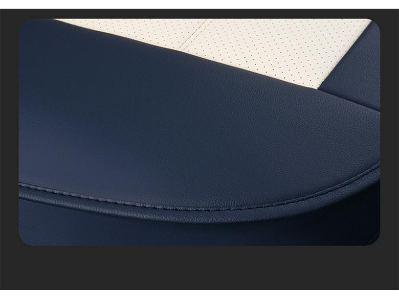 Universal Nappa Leather Car Seat Cover - Four Seasons, Full Coverage