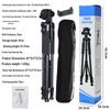 Professional DSLR & Mirrorless Camera Tripod for Live Streaming & Photography - Compatible with Canon, Sony, Fujifilm