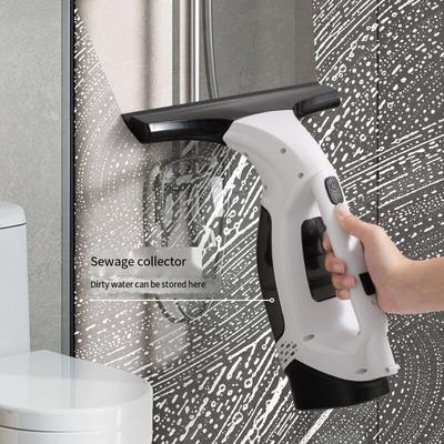 Multifunkční elektrický bezdrátový čistič oken Bílý Bezdrátový Dobíjecí Automatický Přenosný Čisticí nástroje na sklo