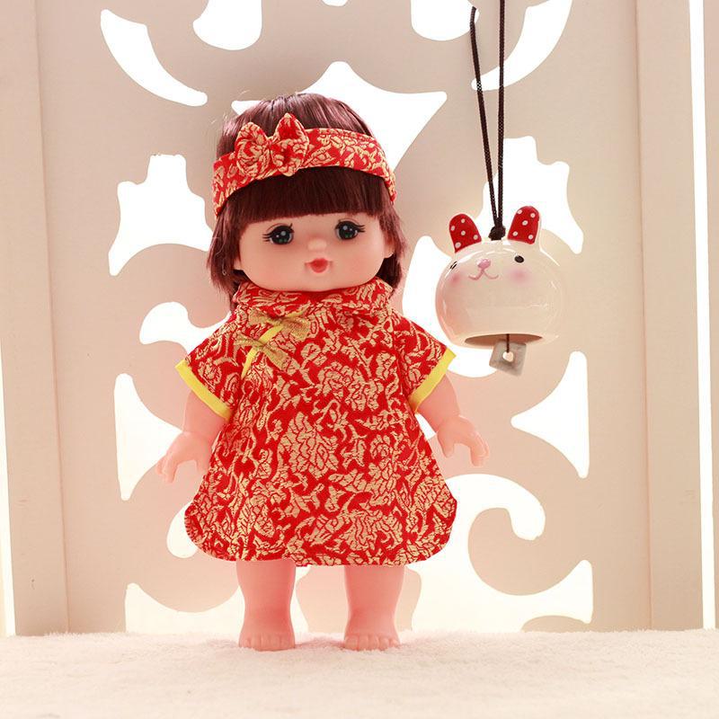 Xiaolemei Joint Doll Set: Outfit & Playhouse Set for Girls