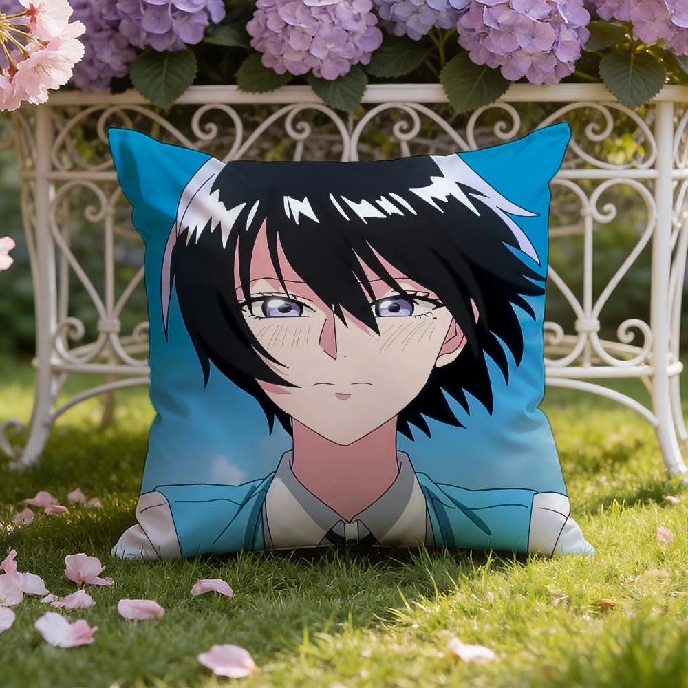 Kowloon G-Generic animeRomance Cushion Cover Home & Car Dual-Scene Pillow Cover: Reversible for Premium Comfort
