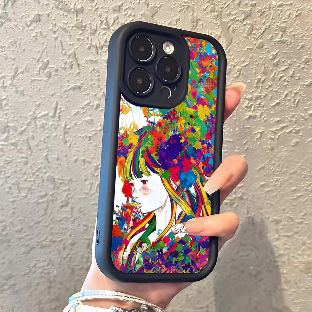 

Oyasumi P-Punpun Phone Case For IPhone 17 Pro Max 16 15 14 Pro Max IPhone 13 Pro Max 11 Plus Silicone Cover iPhone17 Pro