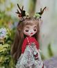 Blythe Obitsu Universal Doll Deer Antler Dress Costume, 24, Licca-chan, Azone, Clothes,