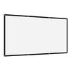 16:9 Thicken Portable Non Crease Soft White Polyester Projector Curtain Projection Screen Non Crease White Projector Screen