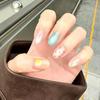 Fairy Four Seasons Cat Eye Rainbow High-End Whitening Manicure Press-On Nails