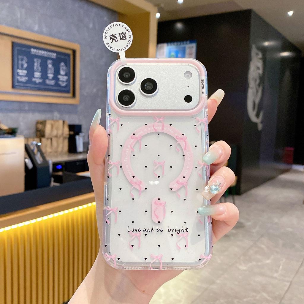 iPhone11Pro Colorful Glitter Magnetic Phone Case Cute Animal Apple 11 Puppy Protective Case