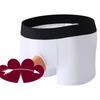 Men's & Women's Flirty Cotton Boxer Briefs with 4.5CM Silicone Ring, Breathable and Comfortable.