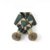 Korean Style Children's Knitted Scarf Soft Warm Winter Neck Collar Boys Girls Plaid Scarf  Gifts