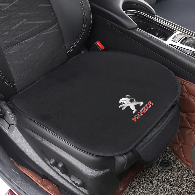 Podložka na autosedačku Protiskluzový potah Ledové hedvábí Samet Plyš Pro Peugeot 206 207 307 3008 2008 308 408 508 301 208 Příslušenství