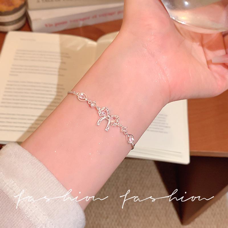 Female Light Luxury Niche Bow Bracelet