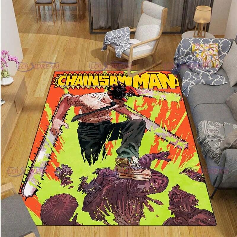 

Аниме бензопила украшения ковер ванная комната кухня нескользящий напольный коврик игровая комната декоративный ковер ковер для гостиной спальни подарок украшения дома