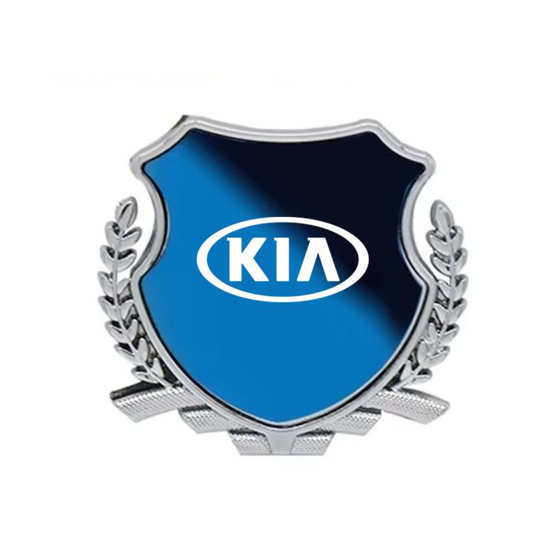 Metal Car Sticker Badge Exterior Body for Kia Sportage Ceed Picanto Rio ProCeed Niro 5 3 4 K7 K5 K8 K3 Ray K9