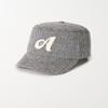 Allincomplete Linen Houndstooth Fillbox Cap