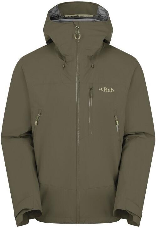 

Куртка Rab Downpour Mountain Jacket оливковая XXL