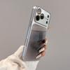 The new varnish glitter powder gradually changes and smudges in seconds. It is suitable for 17pro max mobile phone case iphone16pro all-inclusive 15.