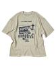 TRAVEL Superior Pigment Short Sleeve T-Shirt Beige