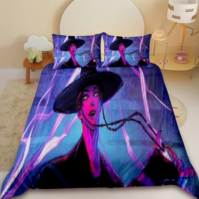 K-Pop Demon Hunters Bedding Sets Eu Single Comforter Quilt Bed Cover Duvet Cover Pillow Case 2-3 Pieces Sets Kids Adult Size