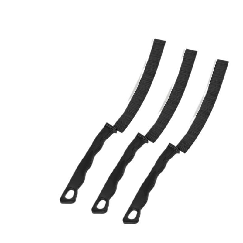 Multifunctional Bathroom and Kitchen Crevice Brush with Hard Bristles