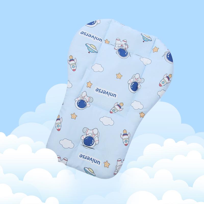 Cuscino Spesso in Cotone per Seggiolino Passeggino e Sedia Alta per Bambini