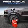 Portable Electric Fuel Transfer Pump Battery Powered Liquid Siphon Pump With Flexible Hose For Gas Cans No Batteries Included