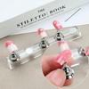 5Pcs Crystal Base Magnetic Nail Art Holder Multi-color Nail Training Holder  Press on Nail