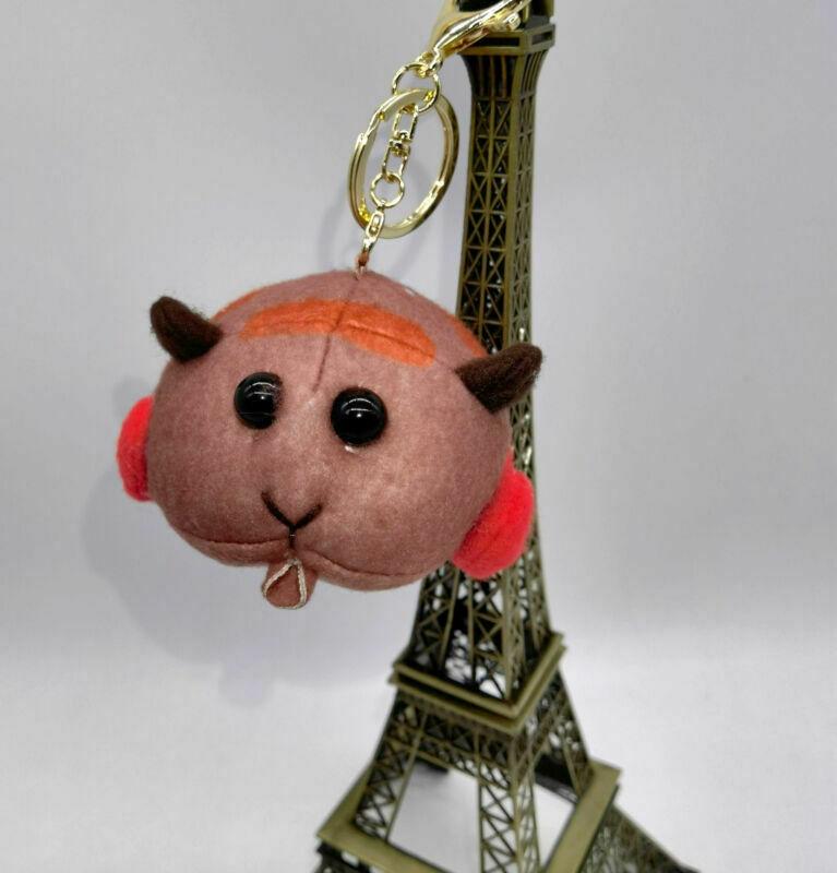 

10cm Pui Pui Molcar Plush Animal Cute Mouse Toy Keychain Cartoon Anime Pendant Teddy