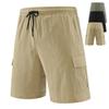 Men's Quick-Dry Sports Shorts with Pockets for Running and Fitness Training