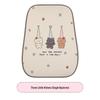 Cute Hemp Car Seat Cushion for ORA Good Cat, ORA 5, Kia EV5, K3, K5 - Ideal for All Seasons