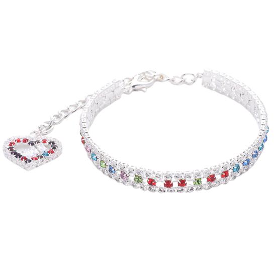 

Стильное невыцветающее легкое ожерелье для домашних животных, изысканное мастерство для собак, блестящие ошейники, блестящий декор для кошек