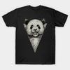 Asian Size Cotton Unisex Tshirt Print T-shirt Panda T-shirt No-Cut Print Regular Fit
