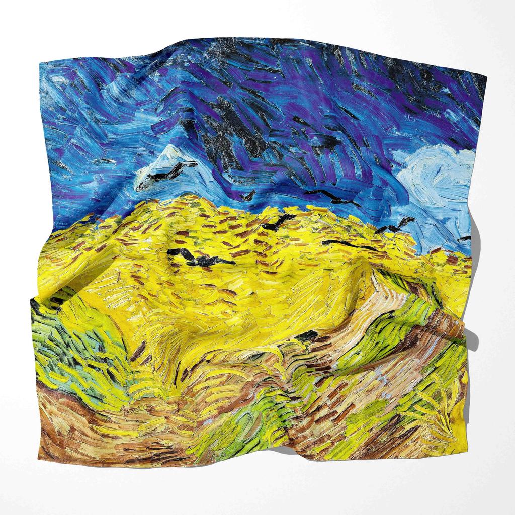 2025 Mode  Luxus Herbst  Unendlichkeitsdruck  Für Damen Schal Damen Ölgemälde  Design  Schal mit  Damen  Schals Wickeltücher