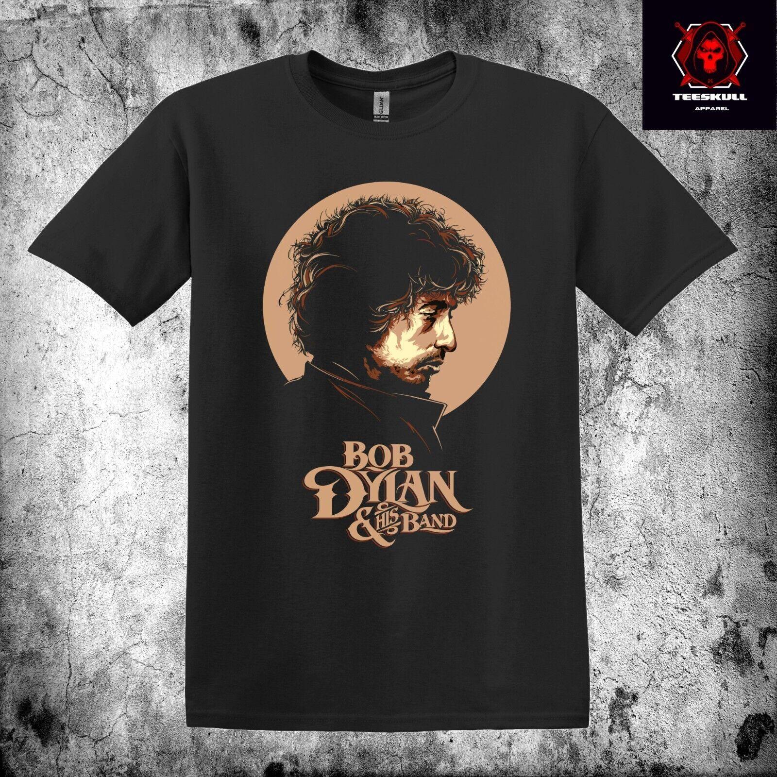 

26 Bob Dylan & His Band Retro Tee Heavy Cotton Unisex T-SHIRT S-3XL Unisex T-Shirt 5XL різнокольоровий
