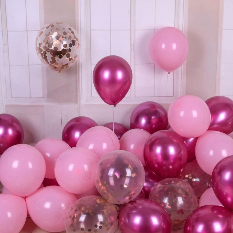 Birthday Balloon Set Birthday Scene Arrangement Latex Balloon Party Internet Celebrity Balloon