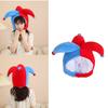Personality Accessory Hat Artistic Youth Hats Simple Street Hat Plush  Clowns Hats for Halloween Costume