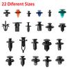 Pack of 635 Car Retainer Clips Fasteners Automotive Rivets Screwdriver Repair Kit Parts for Fender Door Trim Panel