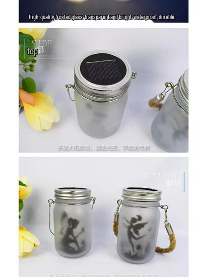 Waterproof Solar Fairy Bottle String Lights for Garden and Balcony Decoration