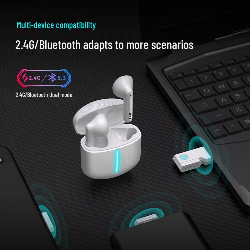 Edifier GT2S Thunder Edition 2.4G Wireless Gaming Earbuds