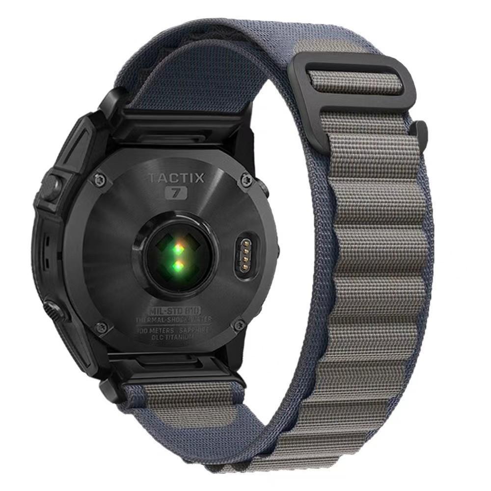 Cinturino in Nylon a sgancio rapido 20 22mm 26mm per Garmin Fenix7S 7X 7Pro Fenix 6X 6 5X 5Plus Tactix7 Forerunner 965 955 Enduro 2