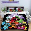 Critters Party Print 3Pcs Bedding Setduvet Cover With 2 Bedropillowcase Home Birthday Gift